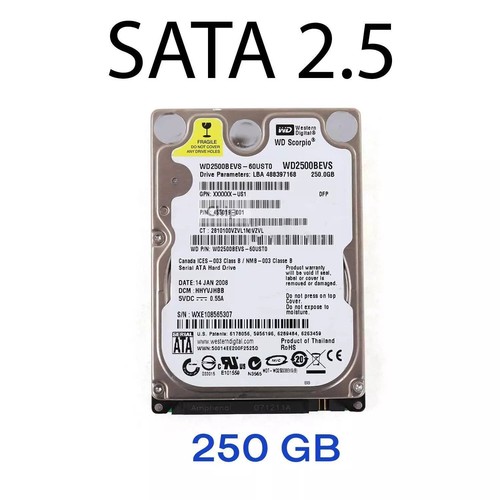 1TB HDD/SSD 2.5" SATA Hard Drive Laptop with Windows 10 Pro Installed Legacy 64 - Picture 4 of 9