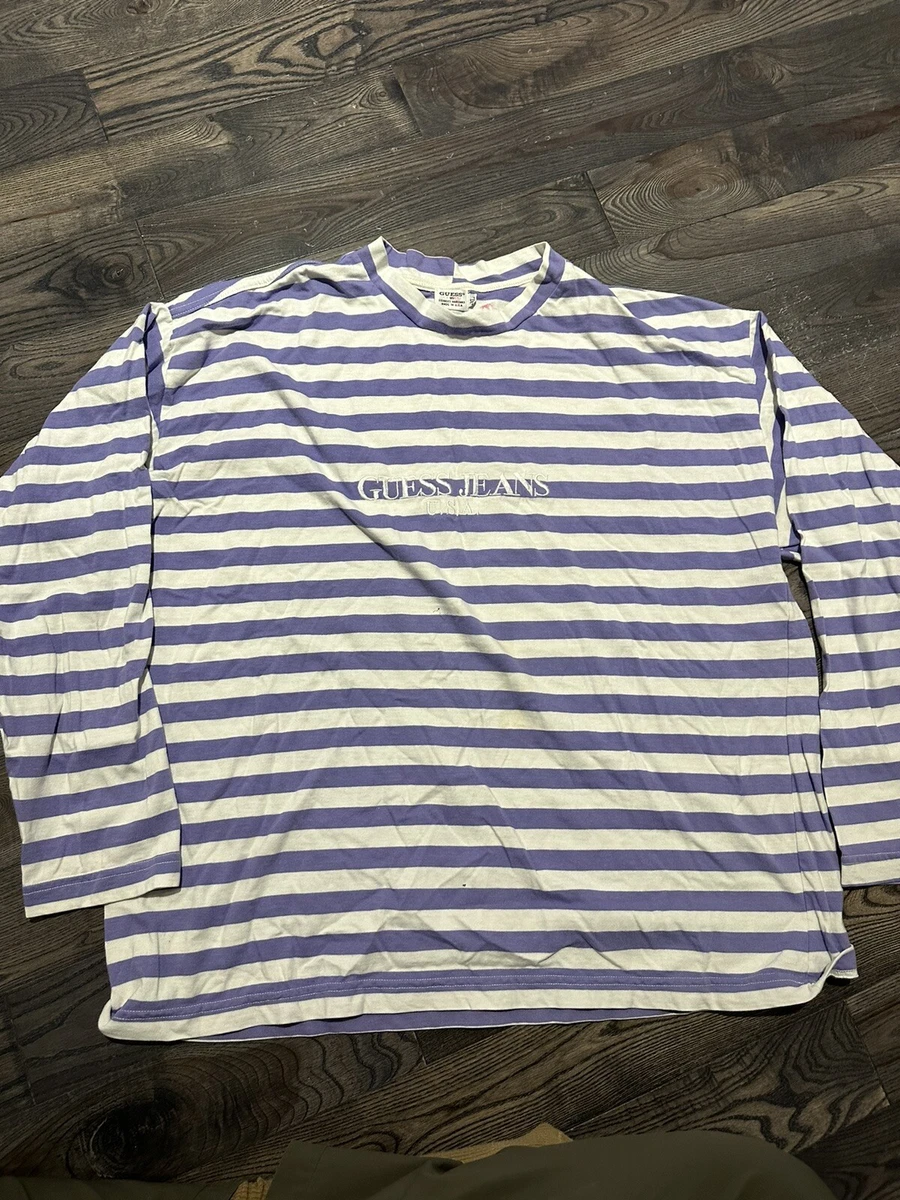 Guess jeans cheap striped long sleeve