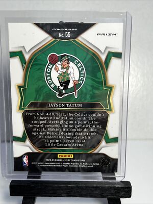 2022-23 Select Jayson Tatum Silver Prizm | eBay