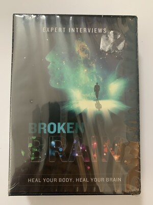 BROKEN BRAIN Mark Hyman Heal Your Body Heal your Brain DVD Set Interviews SEALED