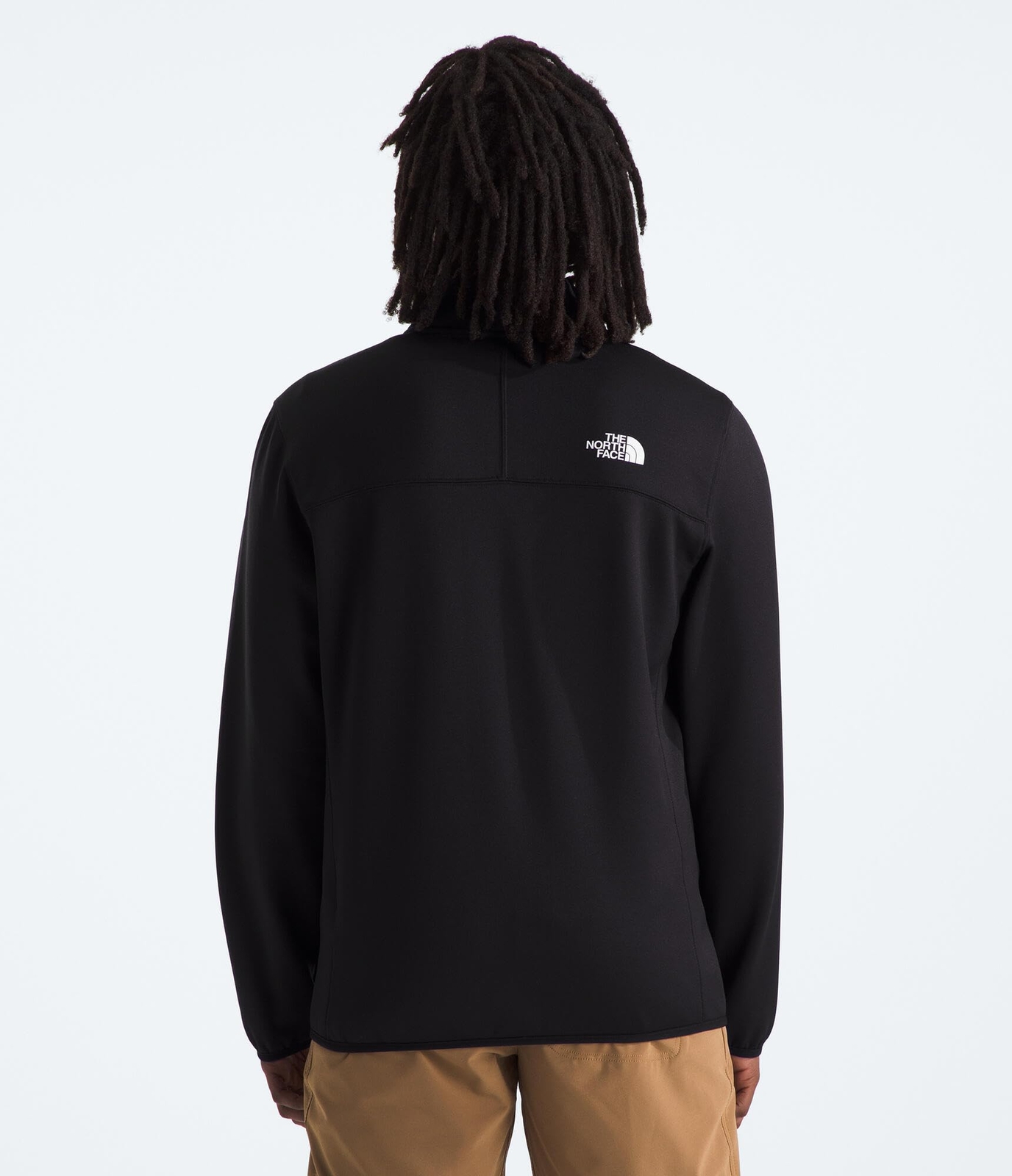 THE NORTH FACE Men's Crest Full Zip, TNF Black, X-Large image 5