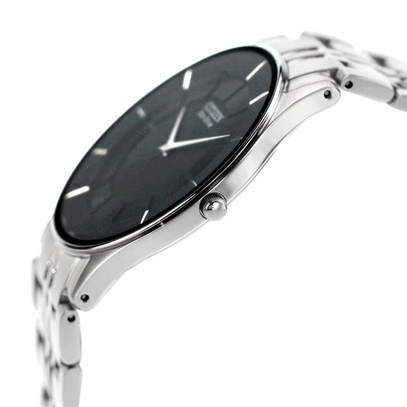 Citizen Collection AR3010-65E Eco-Drive Black Dial Slim Stainless