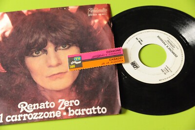 CASADEI CERRONE 7'' Single 45 U/min Jukebox Promo ITALY Mit Strip
