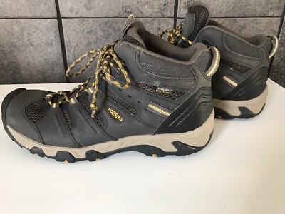 トレッキングブーツ KEEN / KOVEN MID WP/26.5cm/BLK/1011198 Keen Mens Koven Mid Waterproof Keen 13 Dry Hiking Boots Brown Lace