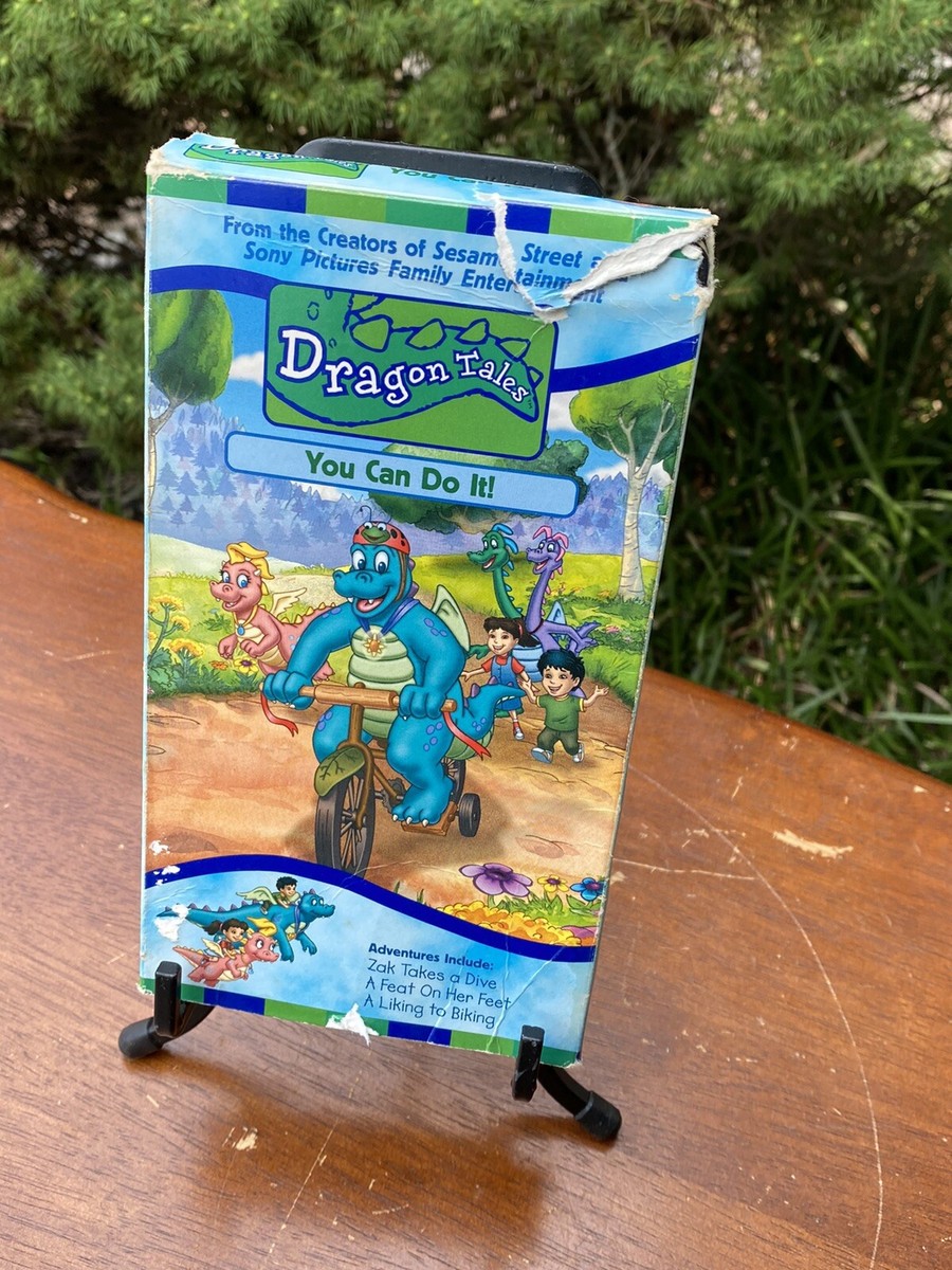 THE DRAGON TALES YOU CAN DO IT VHS 2000 | eBay