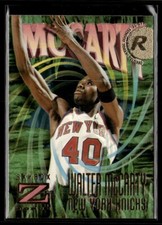 1996-97 Skybox Z-Force Walter McCarty RC #157 New York Knicks