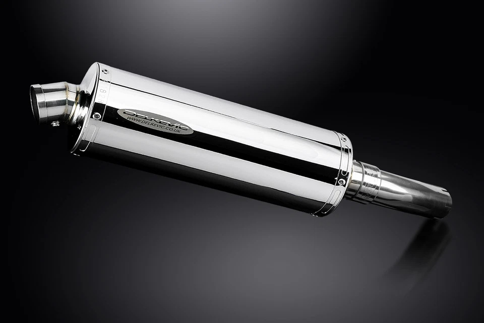 Kit silenciador escape acero inoxidable ovalado 14" deslizable Honda CB750 Hornet 2023-2024 Foto 3 de 3