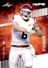 2018 Leaf Special Release Hype #3 Baker Mayfield Rookie RC Card
