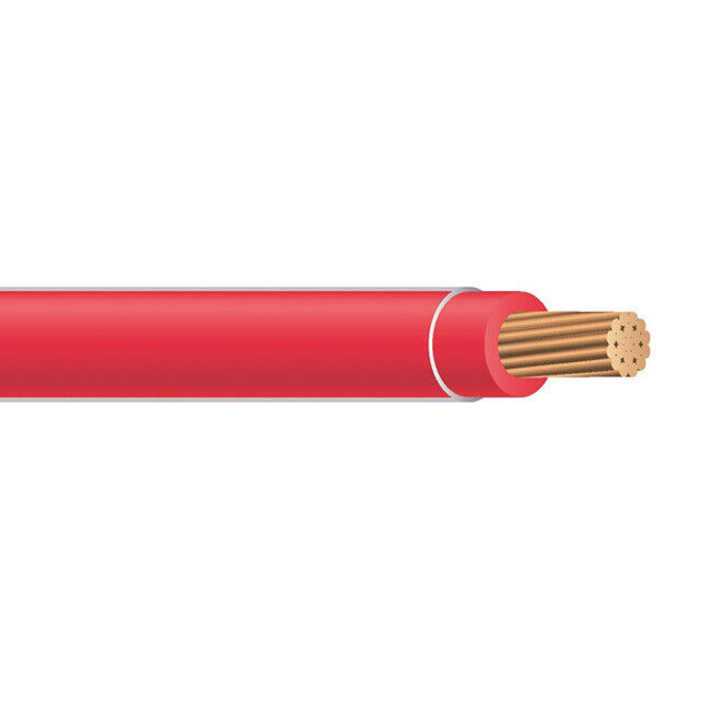 500' 1 AWG Stranded Copper THHN/THWN-2 Building Wire 600V Red