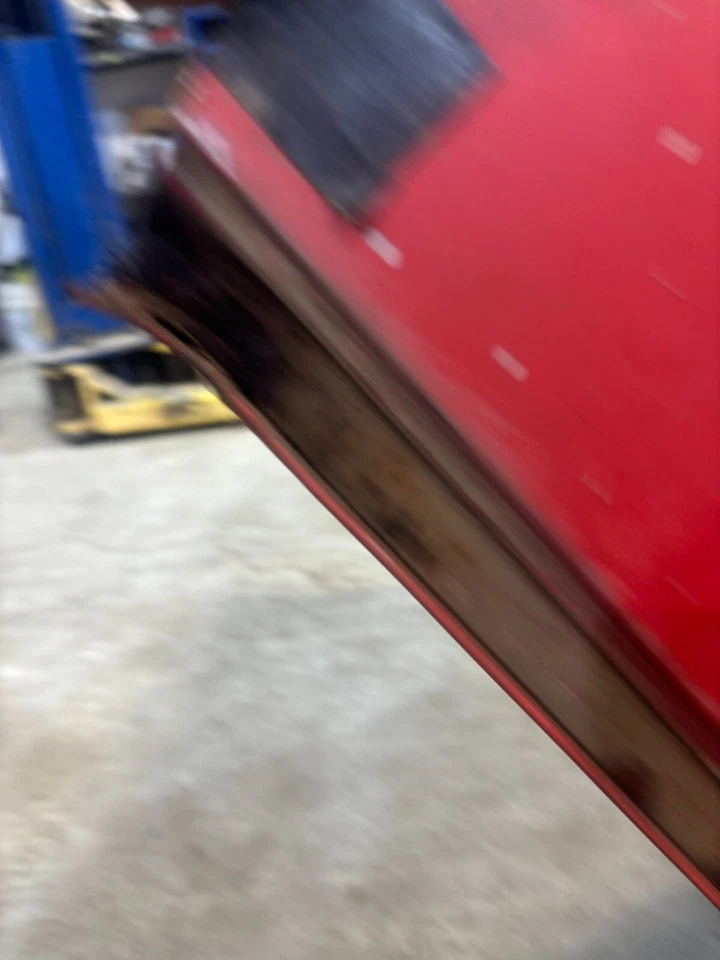 63 1963 Mercury Comet cupé de 2 puertas pasajero trasero derecho 1/4 panel aleta carrocería reparación línea Foto 4 de 4