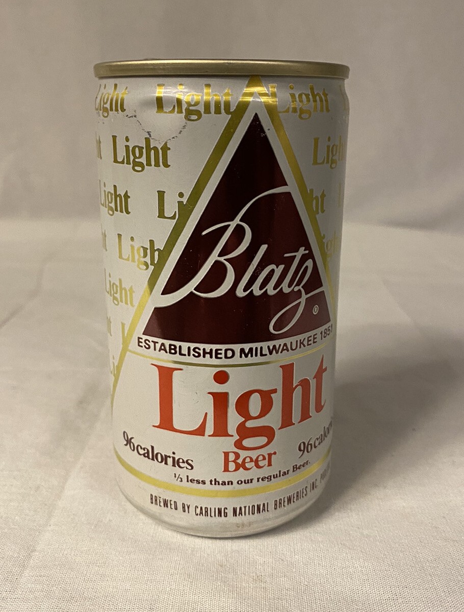Vintage BLATZ Beer Can empty 12 fl oz Milwaukee Wisconsin G