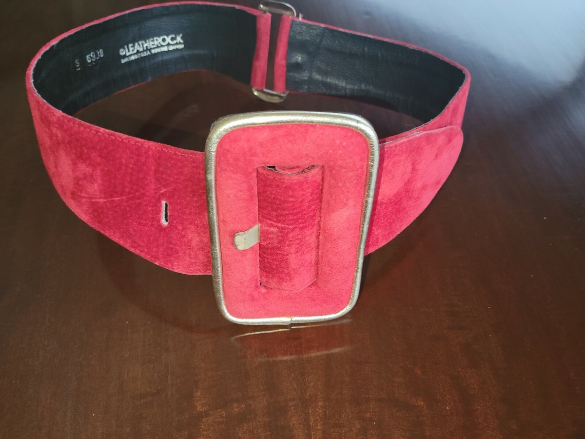 Rare Red Suede Leatherock 3 display picture 1