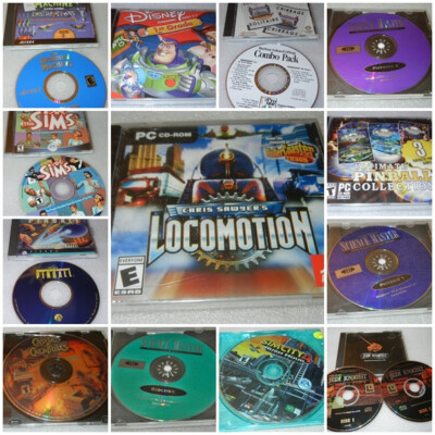 Huge Computer / PC Video Games And Software Lot  - Choice - GUC  #7168