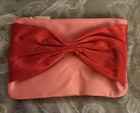 Ipsy 2024 December Pink Glam Bag w/ Red Bow, Bag Only - No makeup — photo 1