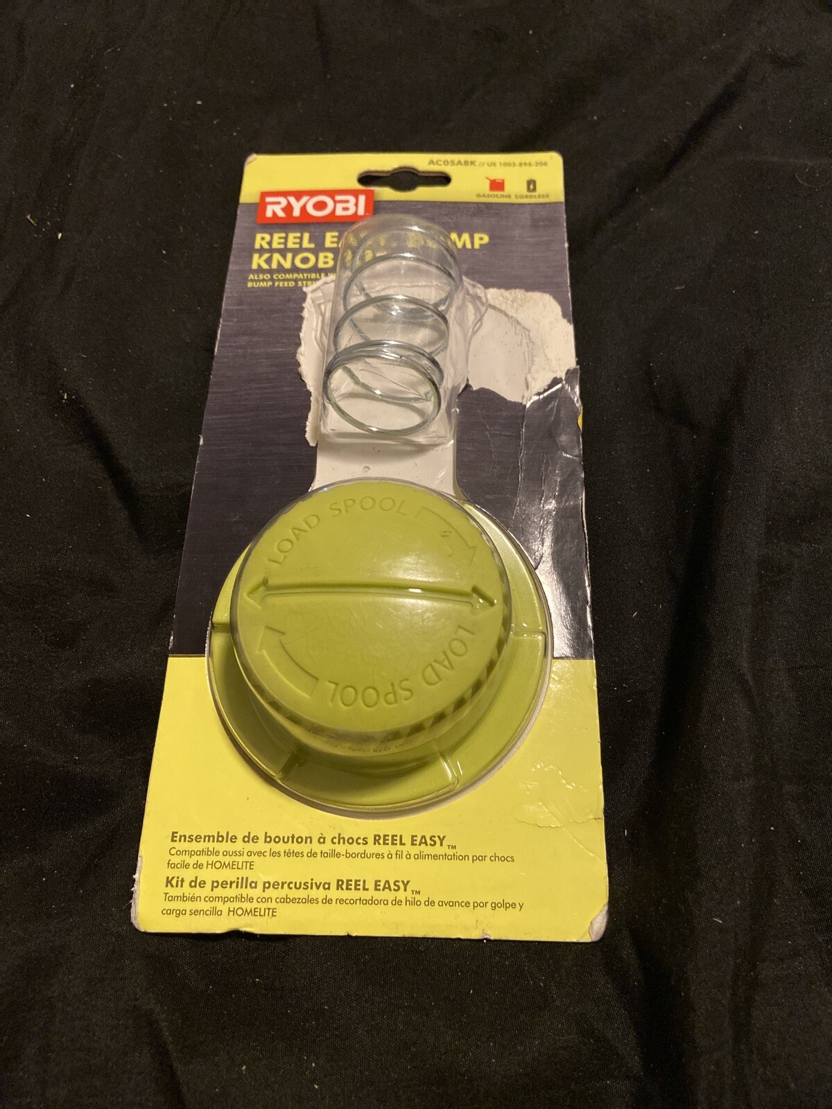 RYOBI Replacement Arborless Bump Knob Reel Easy Trimmer Head Trimmer