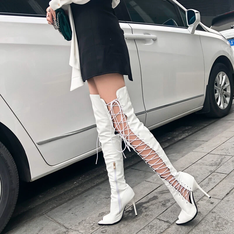 Thigh high cheap money boots