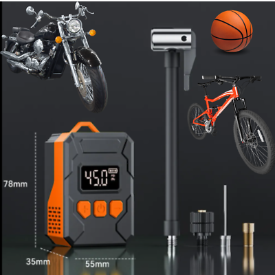 #ad Bike Air Pump Mini Electric Bicycle Tire Inflator Portable USB Christmas Gift $30.00