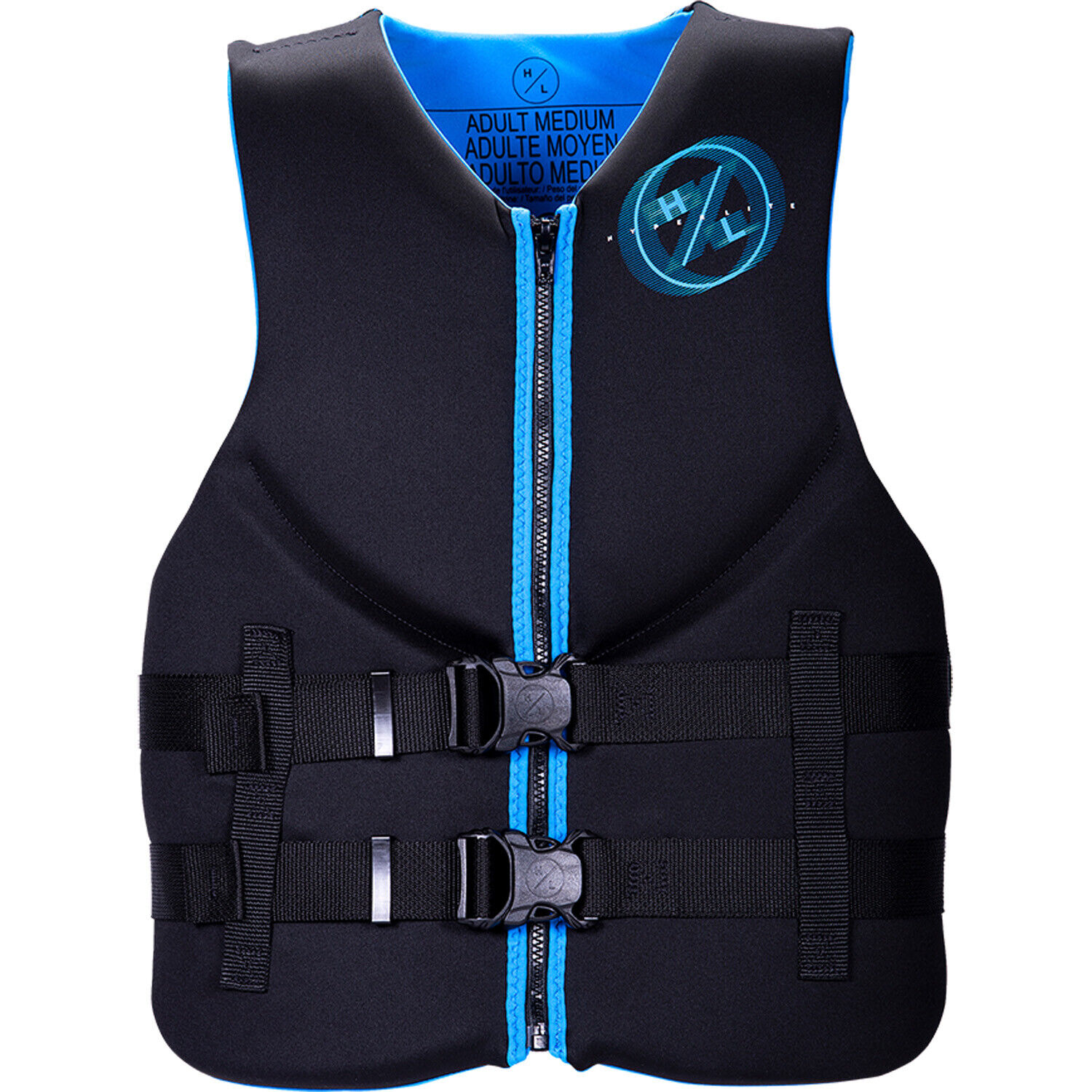 2023 Hyperlite Gilet Indy NeoWakeboard da uomo - Nero/Blu