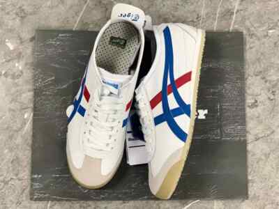 Onitsuka Tiger MEXICO 66 1183C102 white blue contrasting classic sports shoes