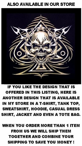 CAMISETA ESTILO ZOMBI CALAVERAS GÓTICAS EMBRUJADAS POSEÍDAS MAL GRITANDO MALVADAS AB12 - Imagen 5 de 12