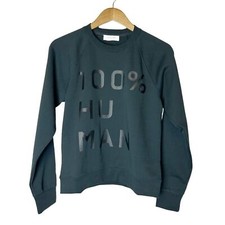 Everlane NWOT 100 Human Black Sweatshirt Size Small