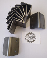 ANGLE BRACKETS Joist Supports for Timber GOLD Screw on 10 PACK 50x50 75mm Long