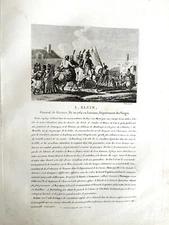 Engraving Fasts Of The French Nation - Klein General Of Division Vosges 1762