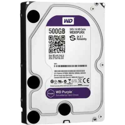 Western Digital WD05PURZ 500GB,5400 RPM,3.5 inch Internal Hard