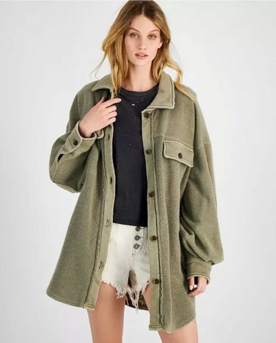 FREE PEOPLE Ruby Jacket Shacket Size L 