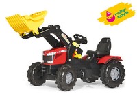Rolly Toys Massey Ferguson Mf 7726 Traktor Farmtrac Mit Frontlader Alter 3-8