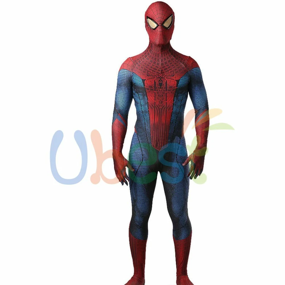 Avengers The Amazing Spider-Man Peter Parker Costume Cosplay Suit For Adult Kids - Image 2 of 4