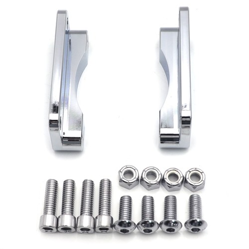 Chrome Front Fender Relocator Kit For Harley Touring FLHT FLHR 2003-2013 - Bild 4 von 7
