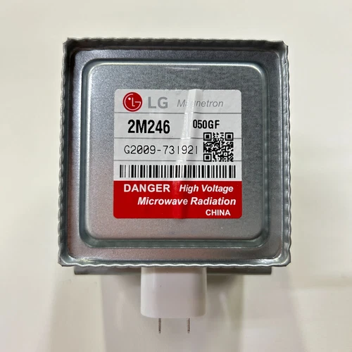 Genuine OEM Original LG 2M246 050GF Magnetron FOR SELECT GE / LG Microwaves