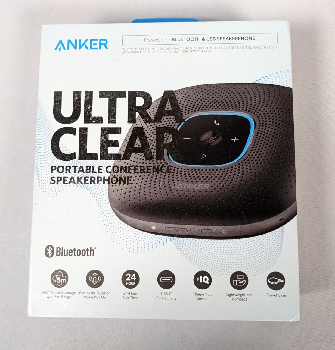 Anker Ultra Clear Portable Conference Speaker 848061045147 | eBay
