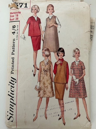 Simplicity .Vintage Sewing Patterns. Complete.Used. - Picture 60 of 65