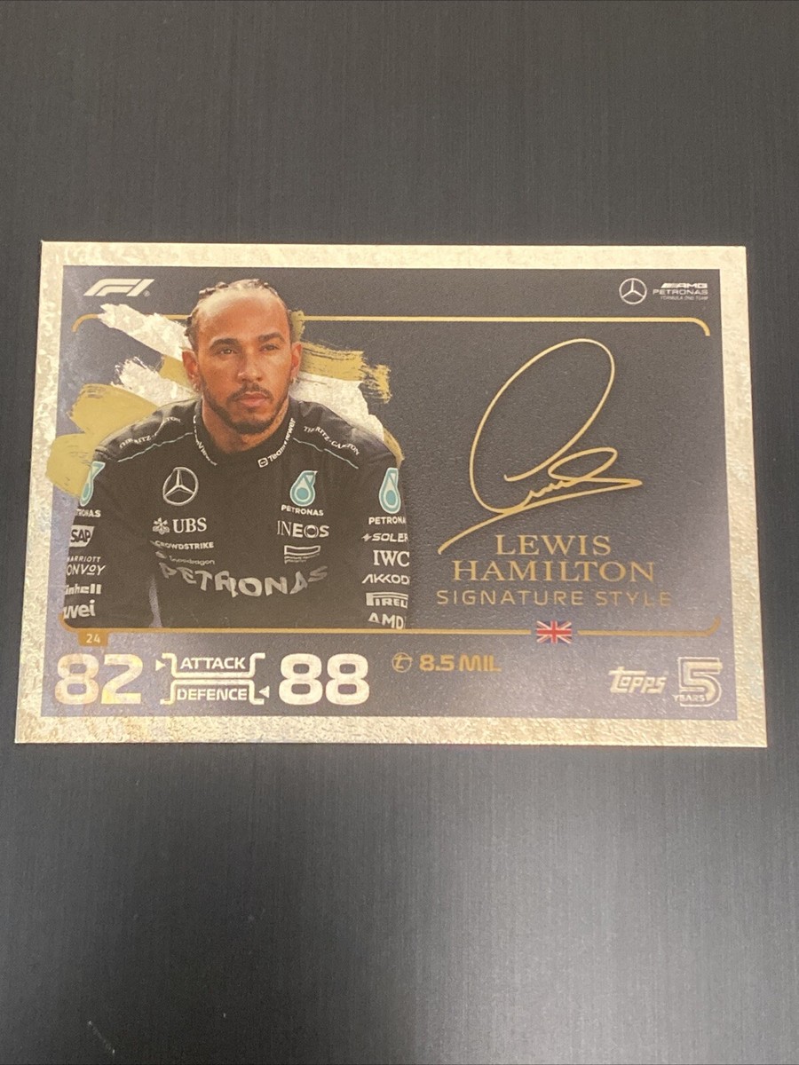 Topps F1 Turbo Attax 2024 Formula 1 #24 Lewis Hamilton Topps F1 Turbo Attax 2024 Formula 1 #24 Lewis Hamilton