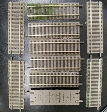 Fleischmann short straight track HO.  100mm. ...