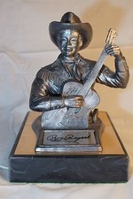  Michael Ricker pewter Roy Rogers  Signature Sculpture 46/1000