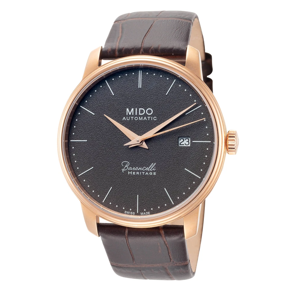 Mido Men's Baroncelli II 39mm Automatic Watch M0274073608000