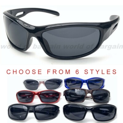 CHEAP SPORTS Sunglasses Gray Tint Shades Lightweight Eyewear Driving  Glasses