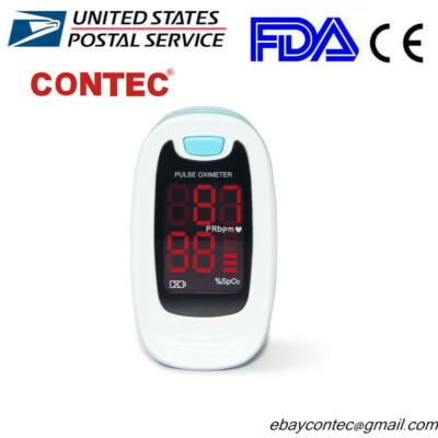 NEW FDA Finger Pulse Oximeter Blood Oxygen Saturation SpO2 Monitor O2 sensor USA