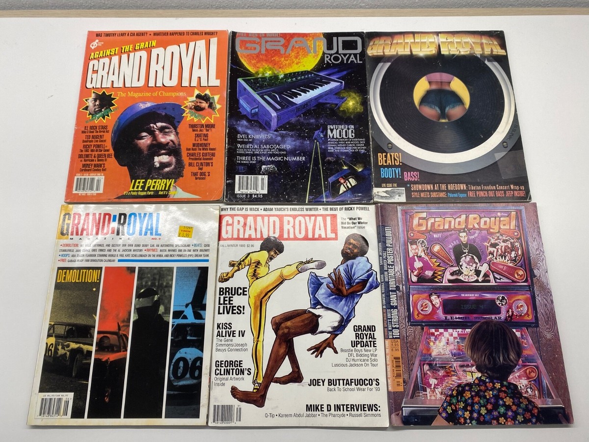 Beastie Boys Grand Royal Magazine Complete Set 1 2 3 4 5 6 W Beastie Boys Grand Royal Magazine Complete Set 1 2 3 4 5 6 W