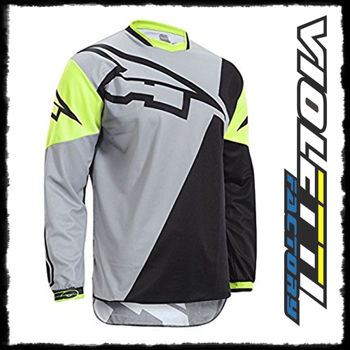A2 LIMITED EDITION JERSEY - GREY BLACK YELLOW AXO MAGLIA CROSS ENDURO  MX5T0068 | eBay