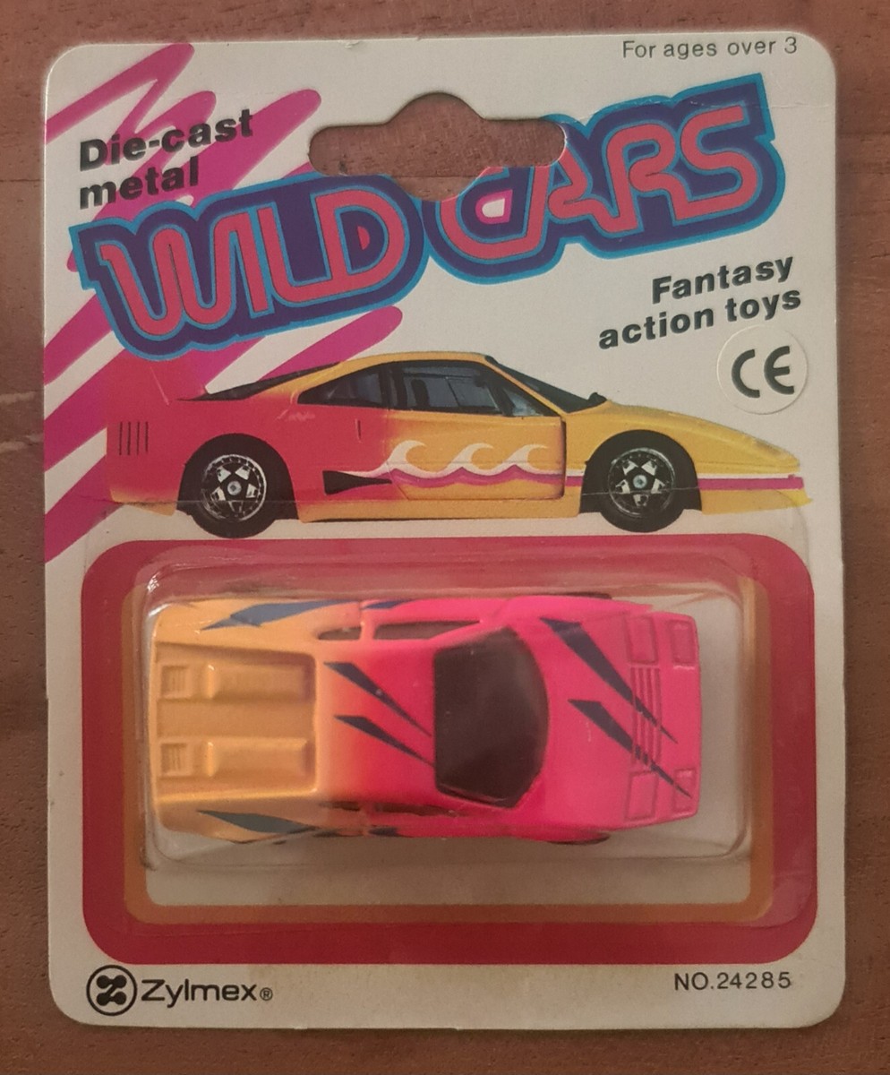 Vintage 80s ZYLMEX / ZEE TOYS - Wild Cars die cast metal vehicle