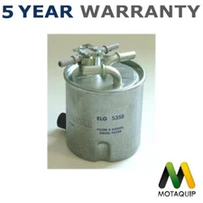 Motaquip Fuel Filter Fits Nissan Qashqai 2006-2014 1.5 dCi 2.0 2.5