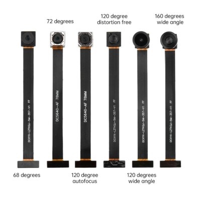 OV5640 Kamera Modul 5MP autofocus || 120° || 160° mit 24pins 78MM  für ESP32 CAM