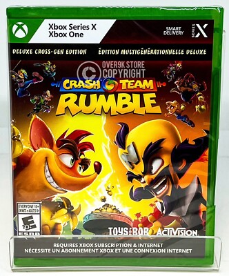 Crash Team Rumble - Deluxe Cross - Gen Edition - Xbox One | Xbox Series X - New