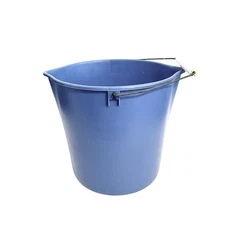 VTG Rubbermaid Neat'n Tidy Double Pour Spout 11 qt Pail Bucket #2963 Blue