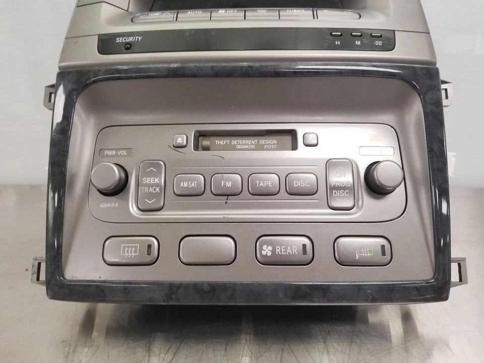 Toyota Land Cruiser 2007 radio pantalla audio con receptor 8612060603 Foto 3 de 4