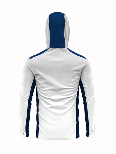 Masque à Capuche Pêche Manches Longues Homme Anti-UV Protection Solaire Vêtements Chemise Poisson - Photo 9/19